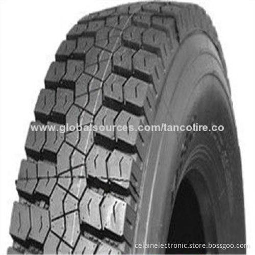 Radial truck/bus tyre with excellent grip and traction designed for driving positionNew